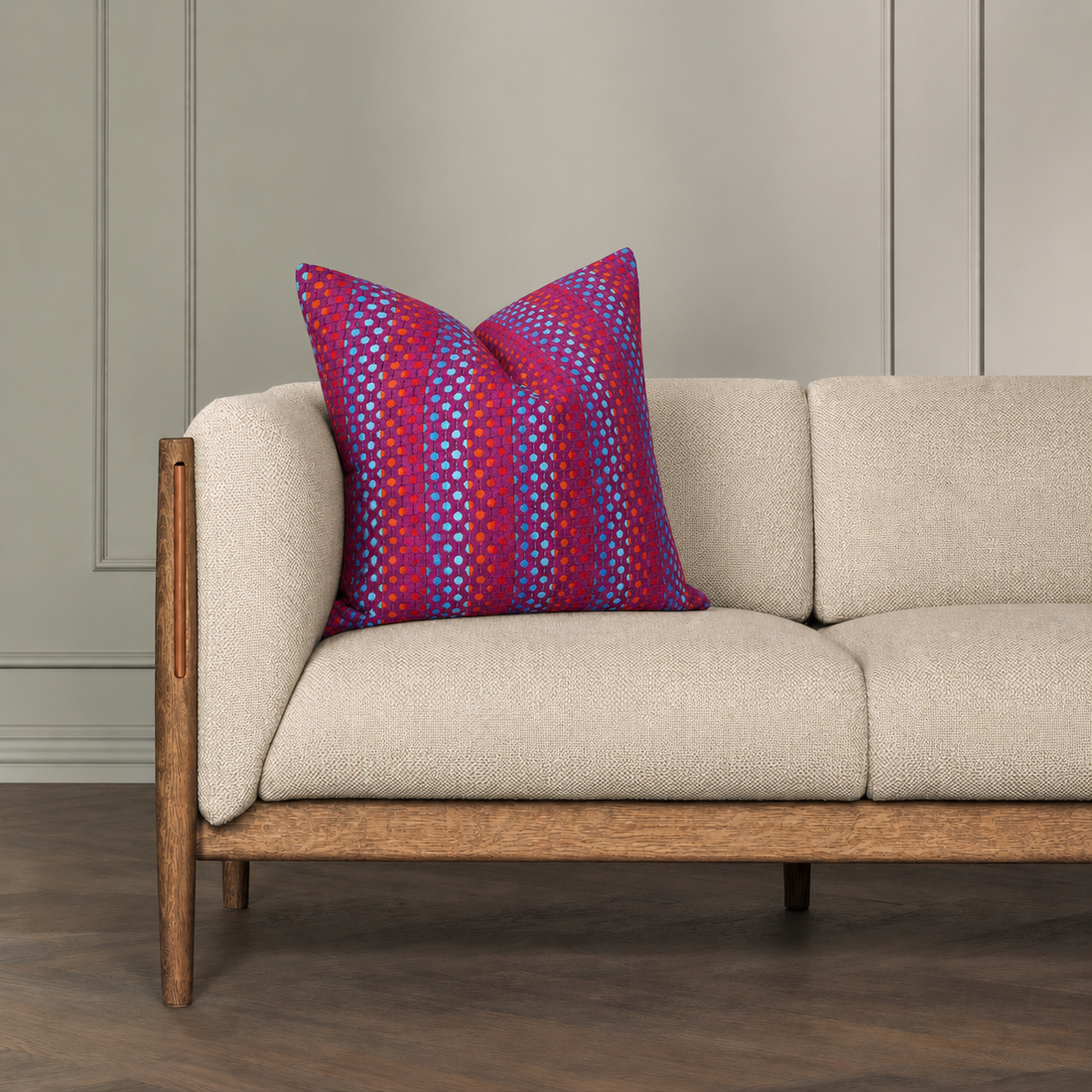 Square Pillow Cover 20" x 20" - Arik 09 / Versatil 54