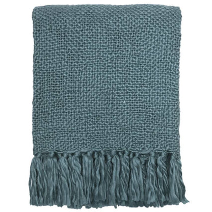Throw - Lead blue solid