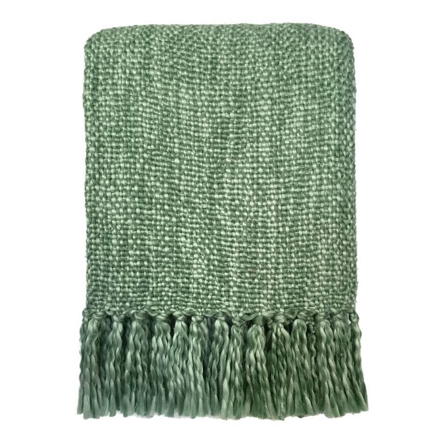 Throw - Marble green