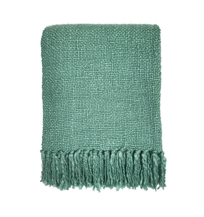 Throw - Misty green