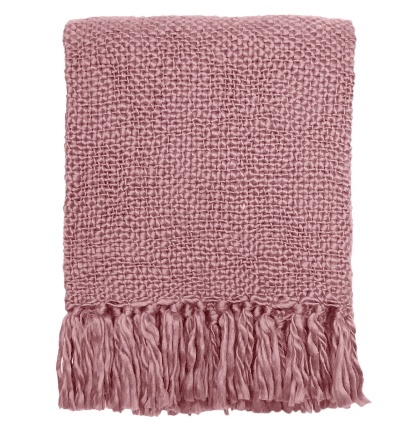Throw - Misty pink solid