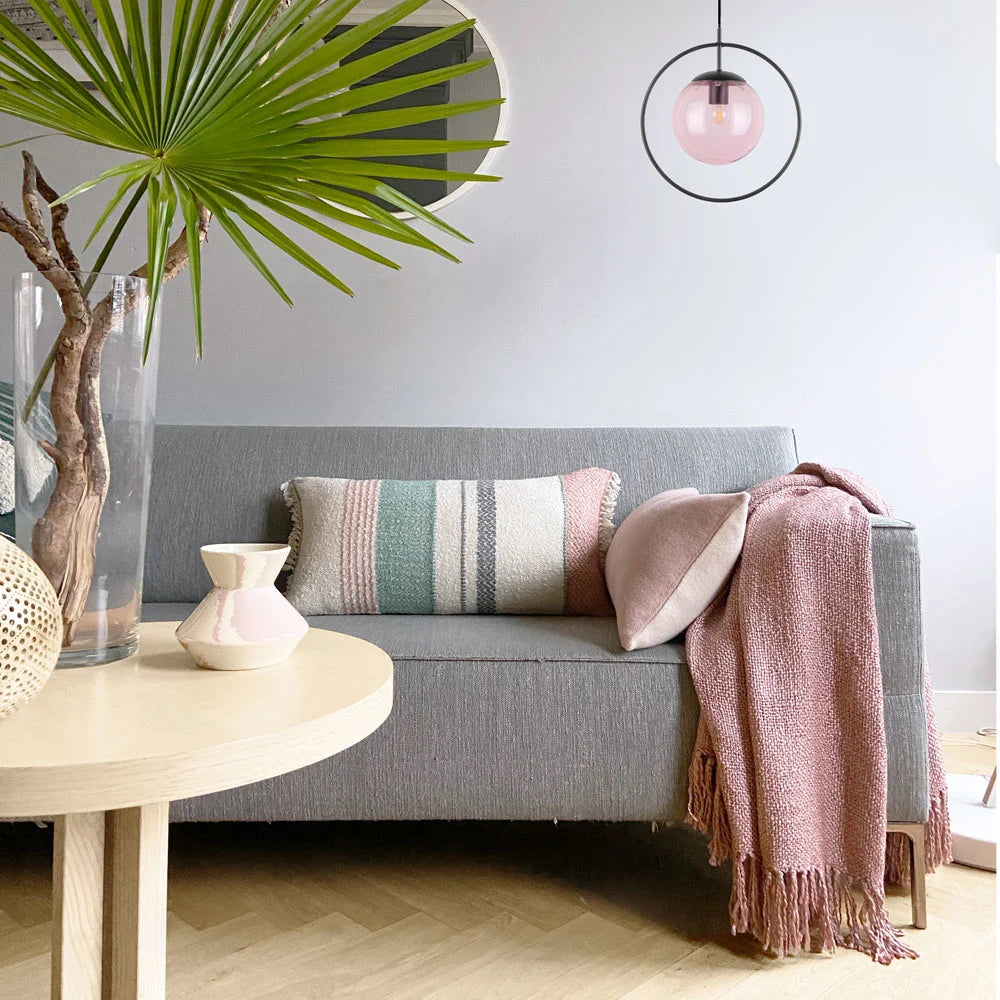 Throw - Misty pink solid