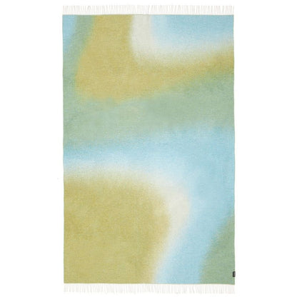 Throw - Ombre green