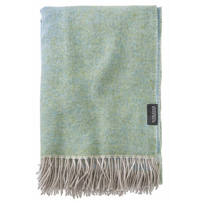 Throw - Ombre green
