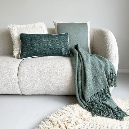 Throw - Sage green solid