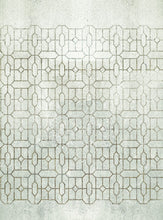 Load image into Gallery viewer, Trellis Celadon/Greige
