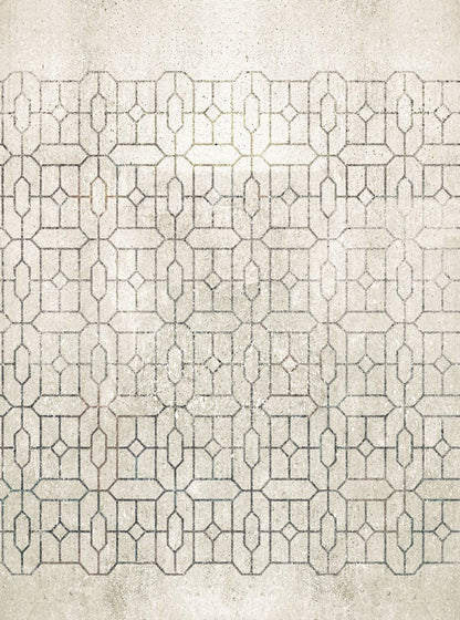 Trellis Celadon/Greige